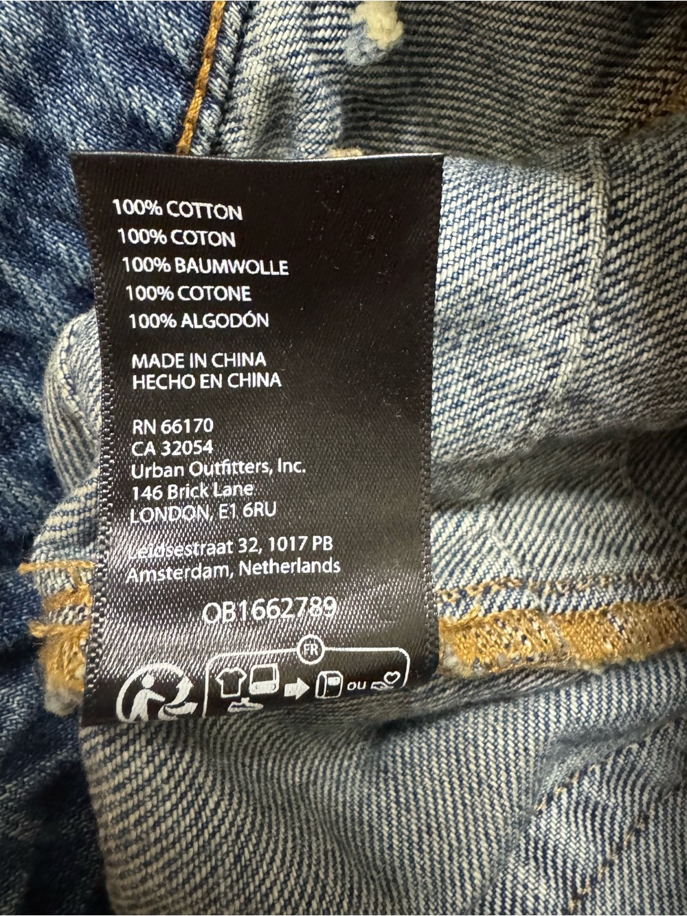 BDG Kendall Denim Maxi Skirt Flare Mermaid Blue Jean Y2K 90s Boho Women Sz L - Picture 10 of 10